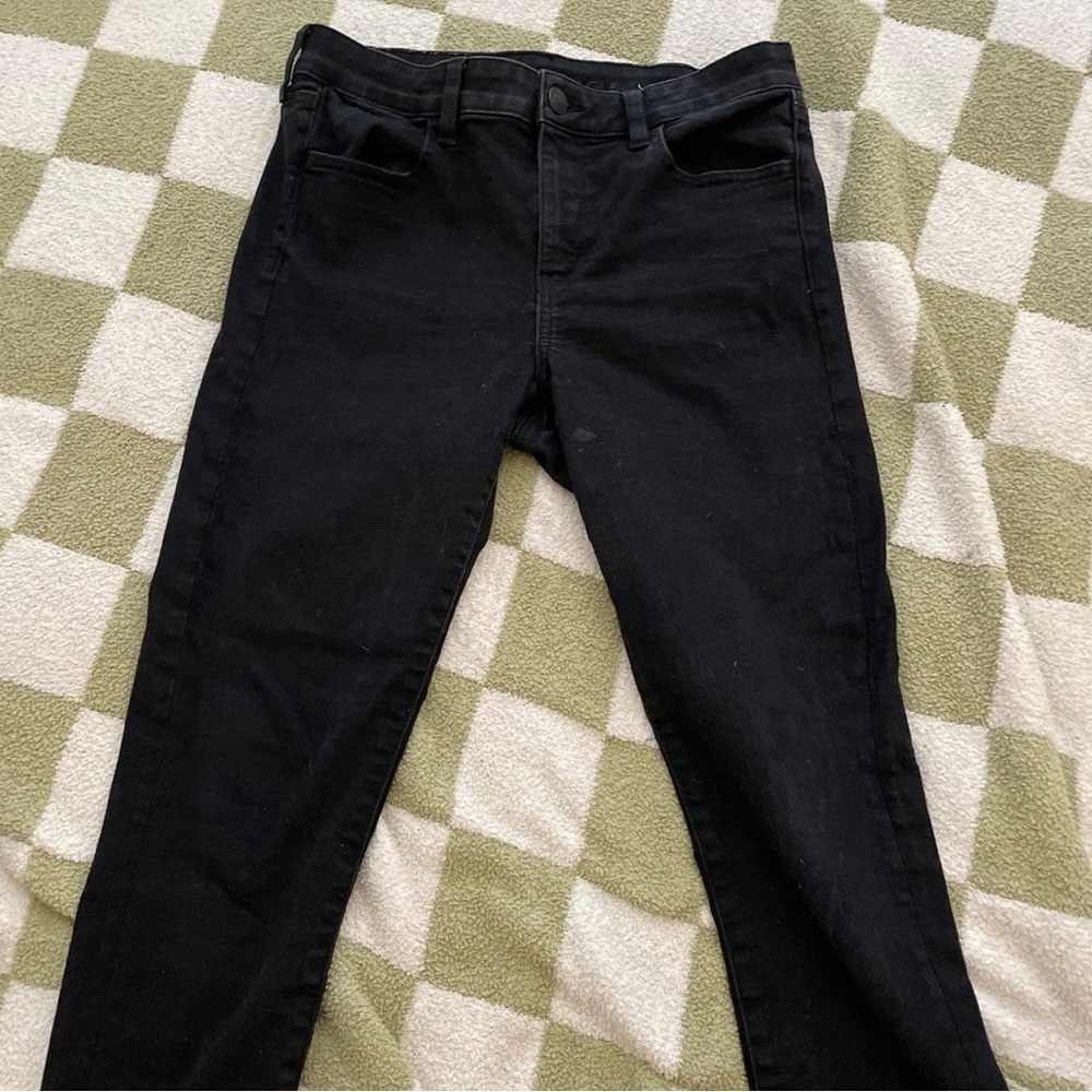 AE black skinny jeans